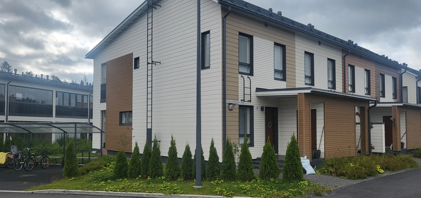 VTS Hiidenmäen vuokratalokohde Tampereella, arkkitehti- ja pääsuunnittelu