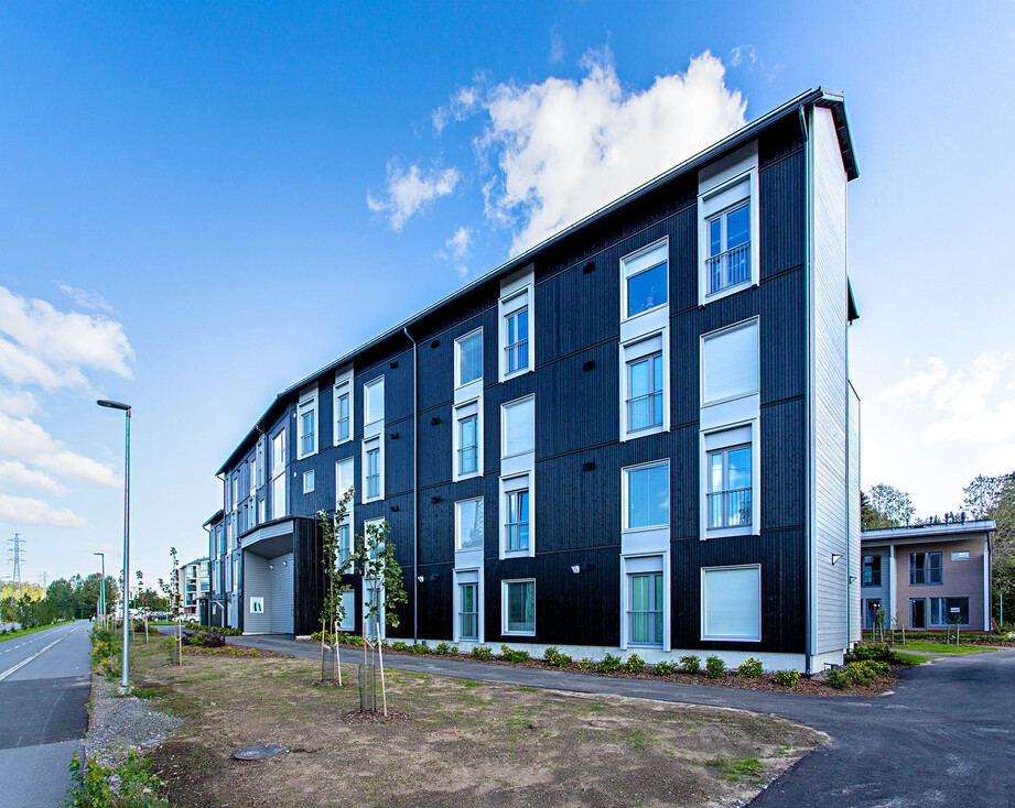 As Oy Helsingin Vetonaula, neljäkerroksinen puukerrostalo Helsingissä